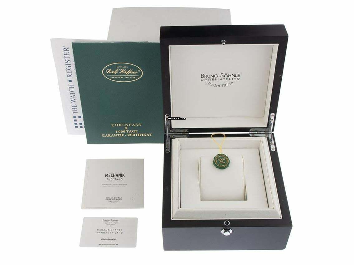 Thumbnail von Bruno Söhnle Glashütte Stuttgart Ref.17-11190-261 2020 Full Set sehr gut Vintage Stuttgart