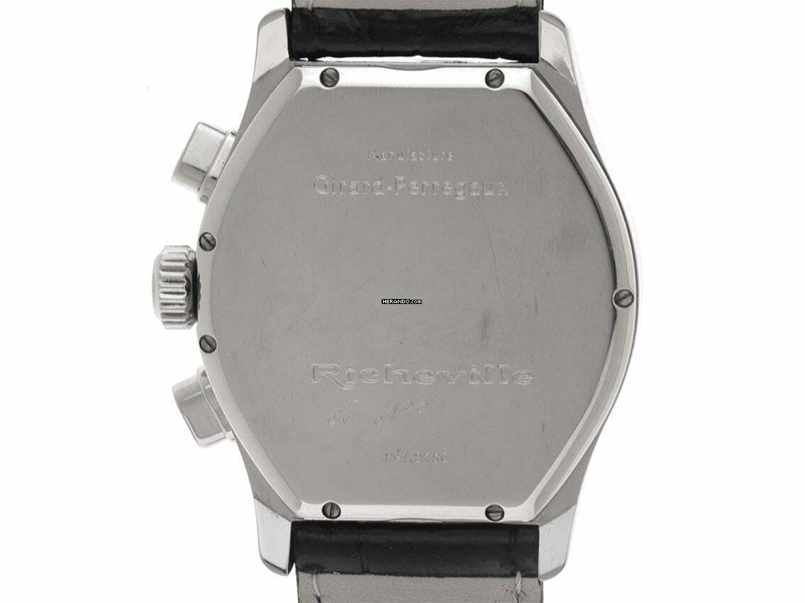Thumbnail von Girard Perregaux Richeville Ref.2750 1996 Box&Beschreibung sehr gut Vintage Richeville Automatik Chronograph