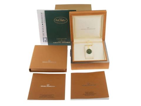  Girard Perregaux Richeville Ref.2750 1996 Box&Beschreibung sehr gut Vintage Richeville Automatik Chronograph 