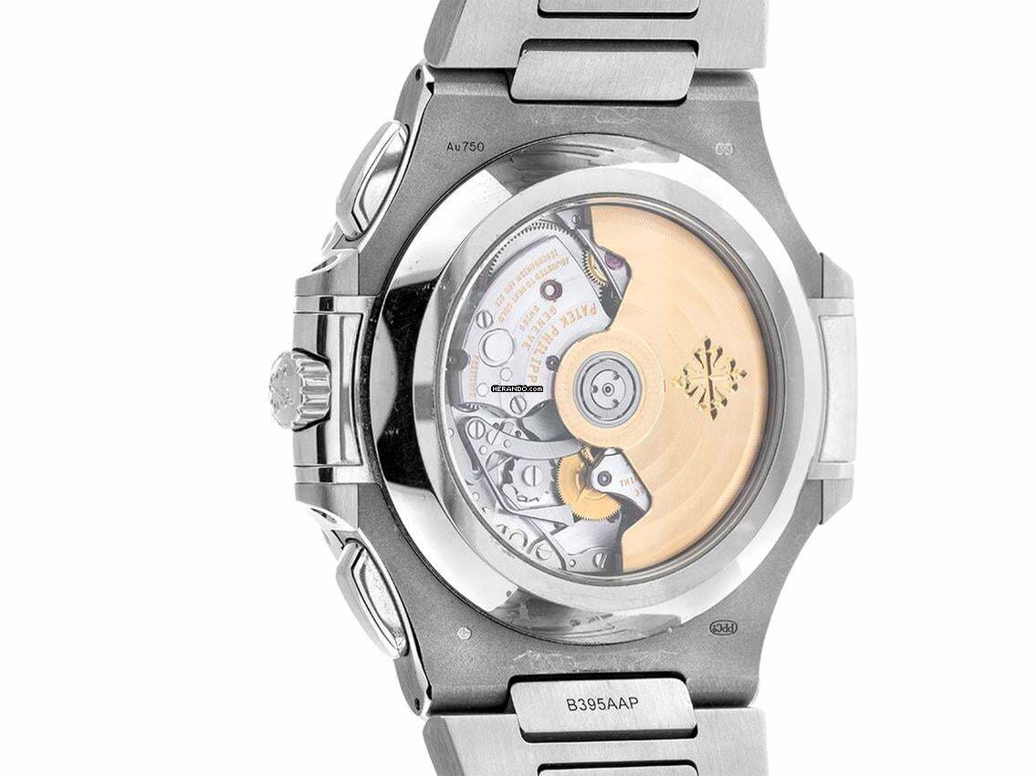 Thumbnail von Patek Philippe Nautilus 40th Anniversary Ref.5976/1G-001 2017 Full Set Original unpoliert Nautilus 40th Anniversary Diamanten 18kt Weißgold 303g