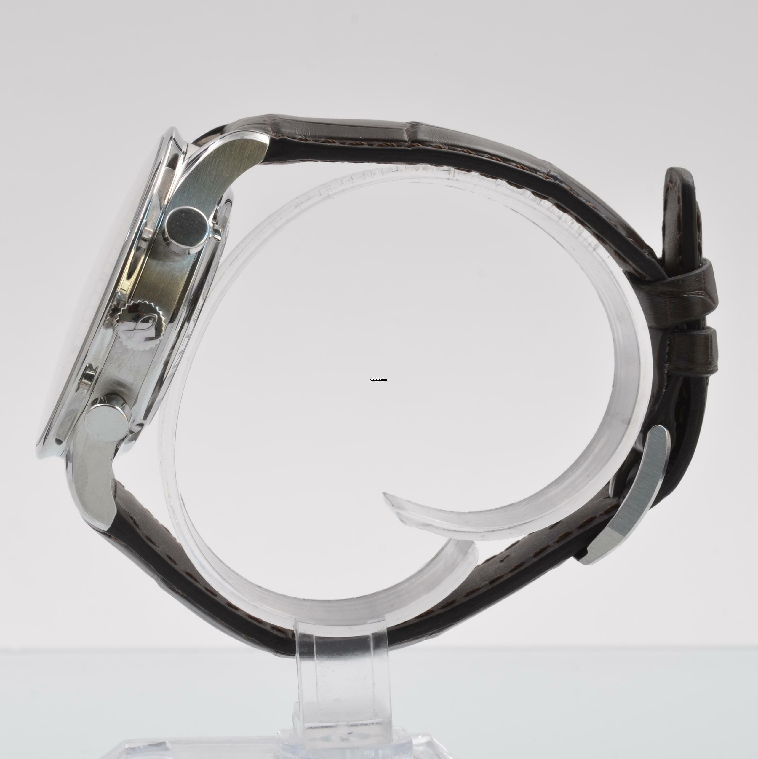 Thumbnail von IWC Portugieser Chronograph Portuguese IW3714 Chronograph silver dial 2008 Full Set