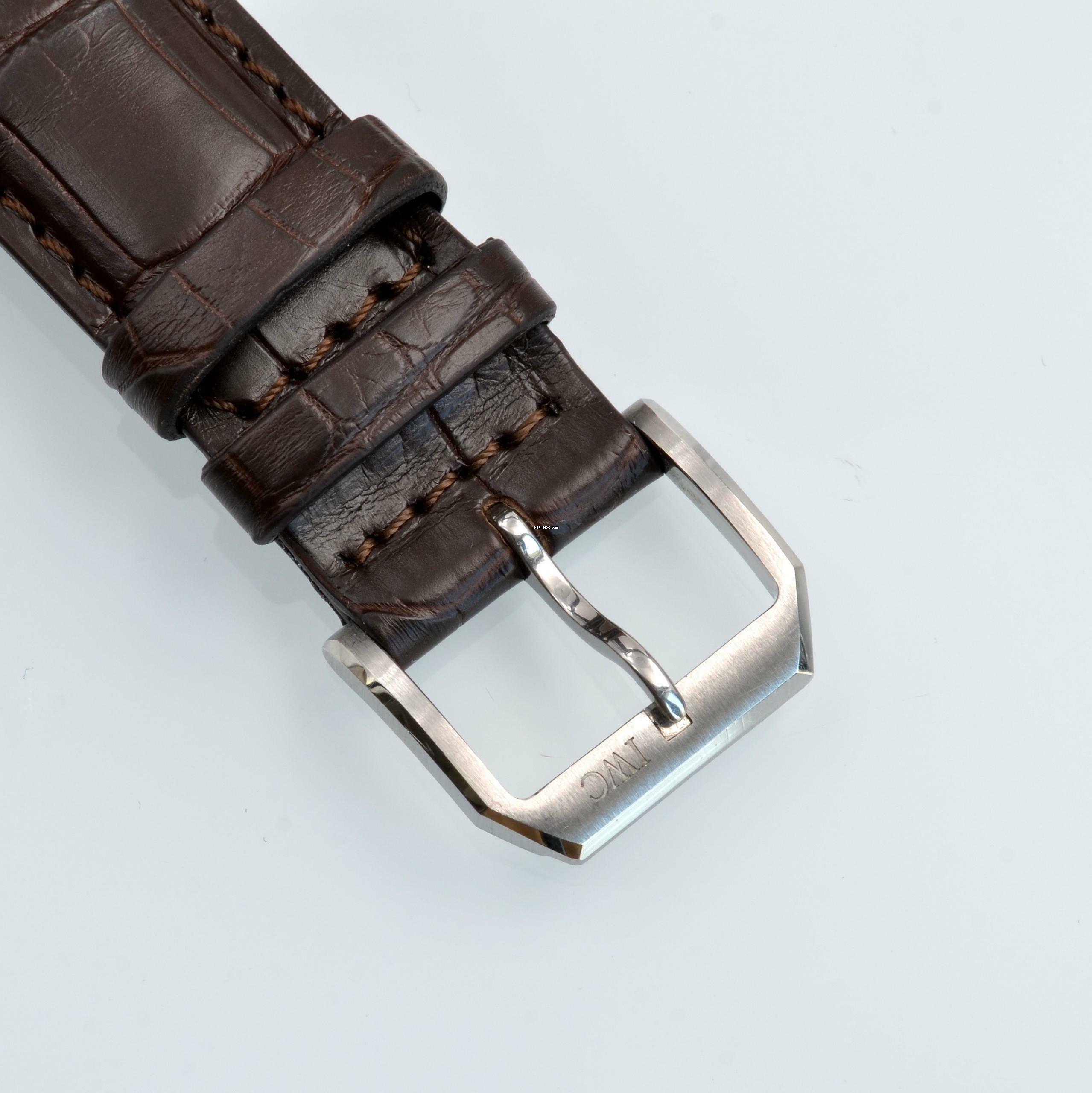 Thumbnail von IWC Portugieser Chronograph Portuguese IW3714 Chronograph silver dial 2008 Full Set