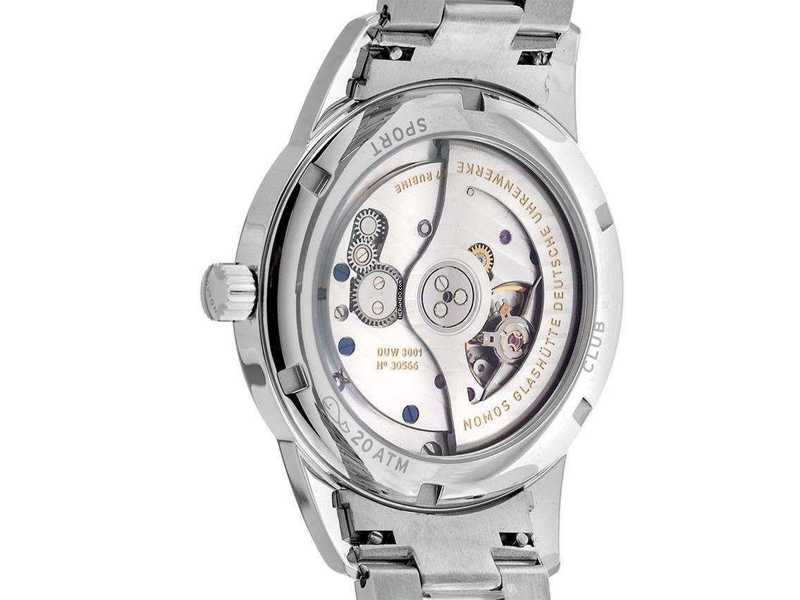 Thumbnail von NOMOS Club Neomatik Glashütte Club Sport Neomatik Polar Ref.750 2026 Full Set Neu Club Sport Neomatik Polar