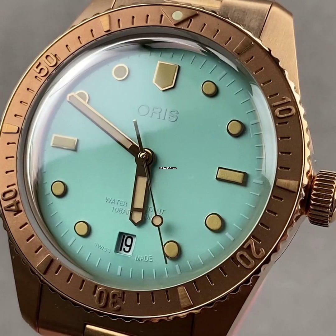  Oris Divers Sixty Five NEW FULL SET 