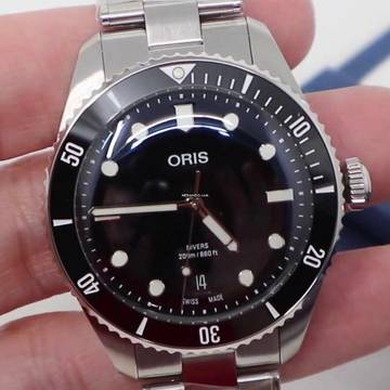  Oris Divers Date 39mm 01 733 NEW FULL SET 