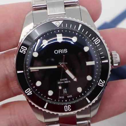  Oris Divers Date 39mm 01 733 NEW FULL SET 