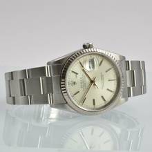 Thumbnail von Rolex Datejust 36 16234 Soleil silver dial 2002 Full Set