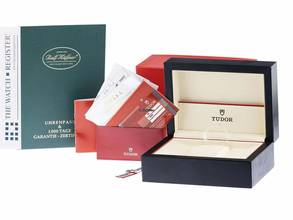 Thumbnail von Tudor Sport Aeronaut GMT Ref.20200 2008 Full Set wie Neu Vintage Aeronaut GMT