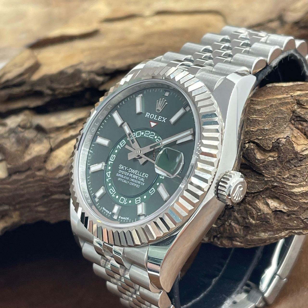 Thumbnail von Rolex Sky-Dweller Sky-Dweller - Mint Green - FULLSET 2025 - Ref. 336934