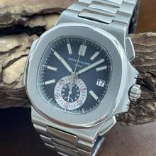 Thumbnail von Patek Philippe Nautilus Nautilus Chronograph - FULLSET 2009 - Ref. 5980/1A-001
