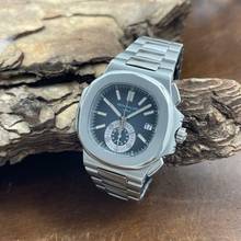Thumbnail von Patek Philippe Nautilus Nautilus Chronograph - FULLSET 2009 - Ref. 5980/1A-001