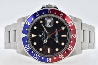 Thumbnail von Rolex GMT-Master I Pepsi 16750 8.0Mio Rolex Service 01/2025 Spider Dial