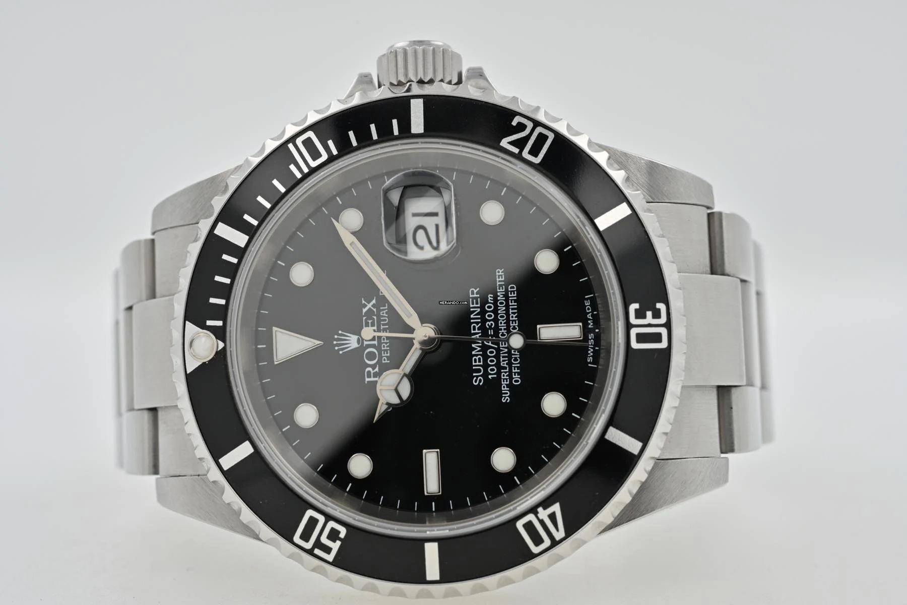  Rolex Submariner Date 16610 LC888 Full Set 