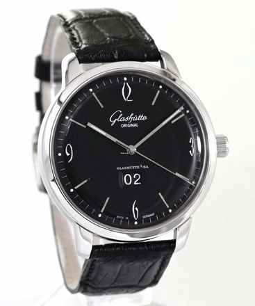  Glashütte Original Sixties Panoramadatum Großdatum Ref 2-39-47-03-02-04 