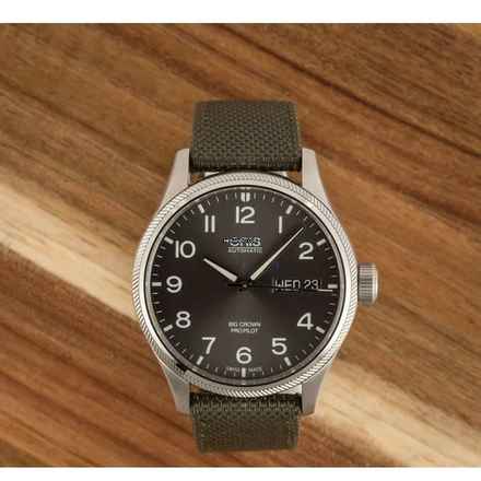  Oris 22 02lc Bigcrownpp Big Date NEW FULL SET 