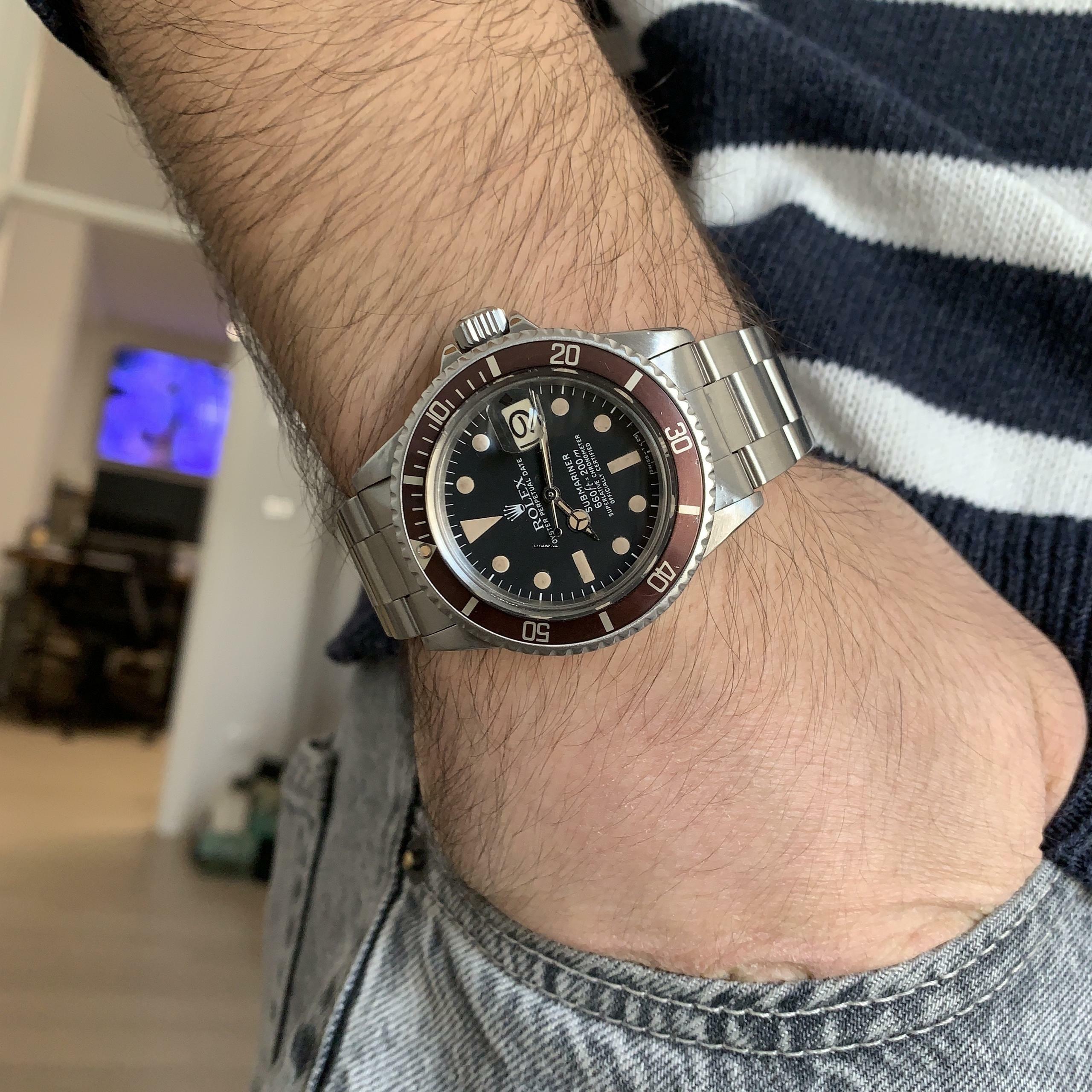 Thumbnail von Rolex Submariner Date 1680 Date Maxi tritium dial 1977