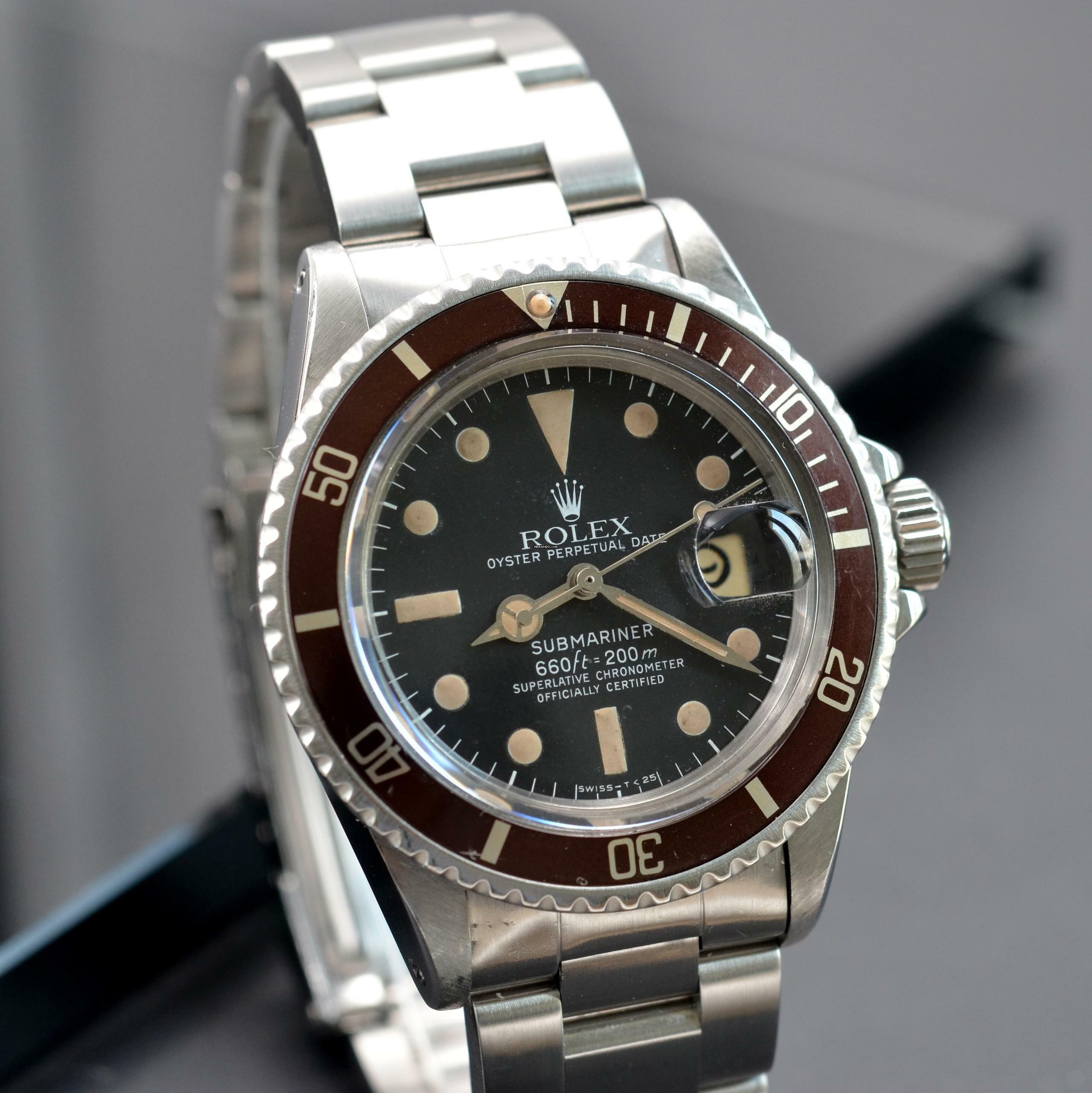 Thumbnail von Rolex Submariner Date 1680 Date Maxi tritium dial 1977
