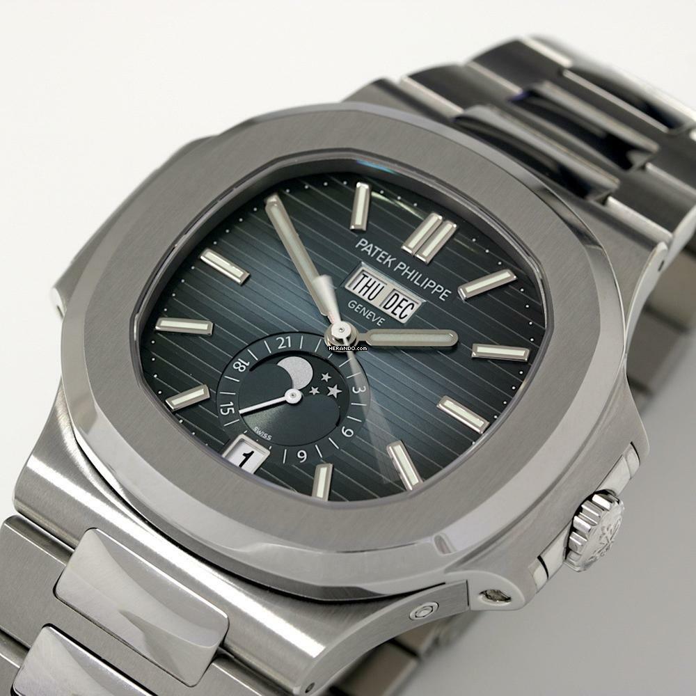 Thumbnail von Patek Philippe Nautilus Blue Dial Ref.5726