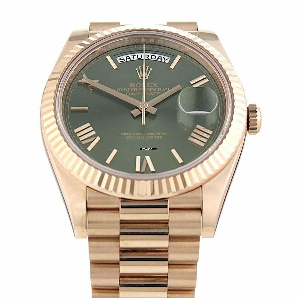  Rolex Day-Date 40 Olive Ref.228235 