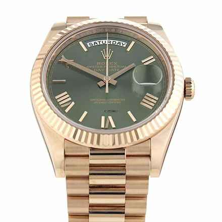  Rolex Day-Date 40 Olive Ref.228235 