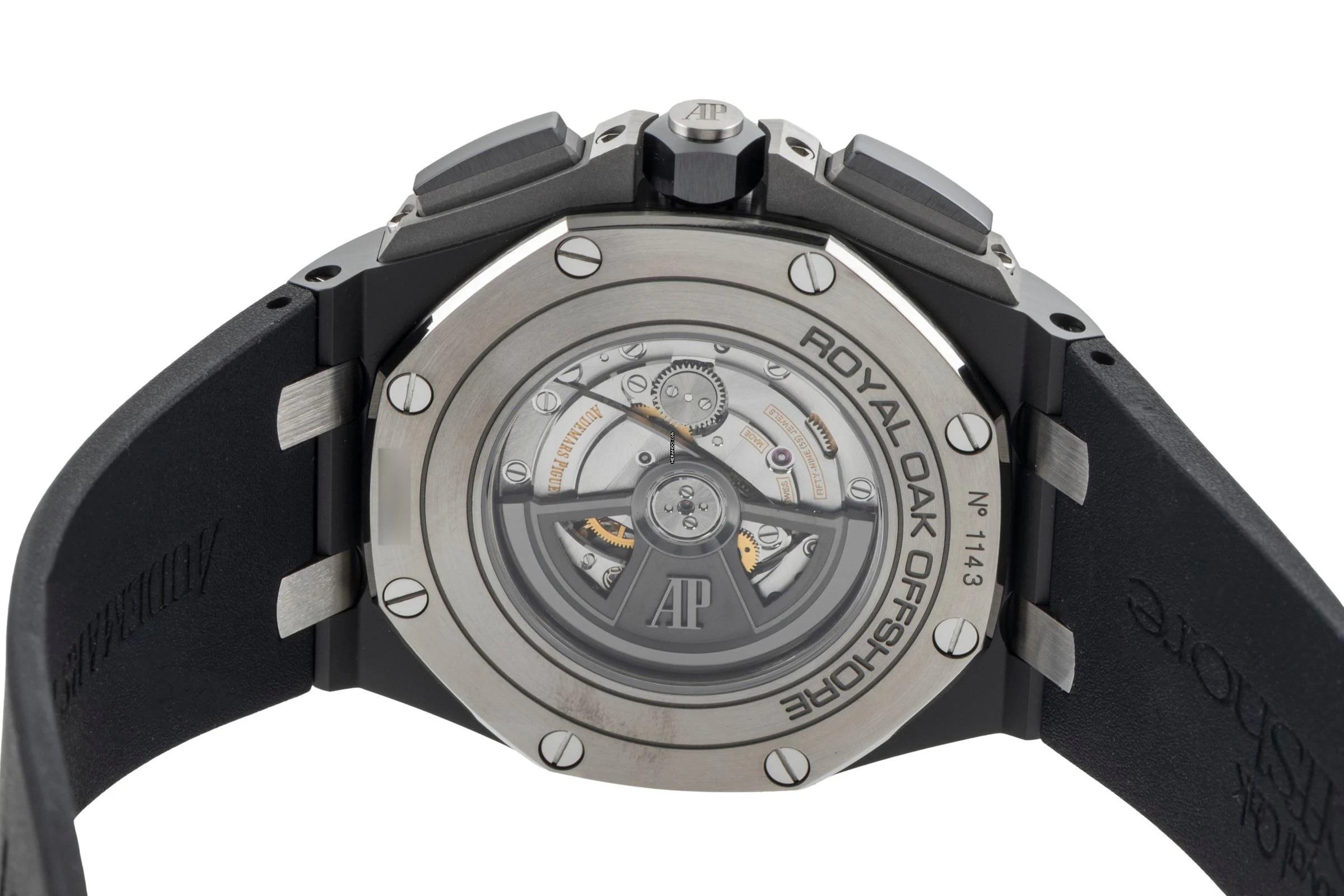 Thumbnail von Audemars Piguet Royal Oak Offshore Chronograph Keramik / Titan Automatik Ref. 26405CE.OOA002CA.01 B&P