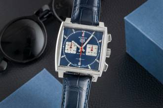 Thumbnail von TAG Heuer Monaco Chronograph Automatik Herrenuhr CBL2111.FC6453