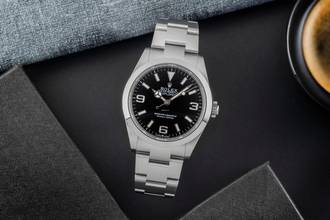 Thumbnail von Rolex Explorer 40 Oyster Edelstahl Automatik Herrenuhr Ref. 224270 Papiere 2025