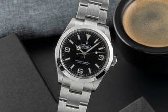 Thumbnail von Rolex Explorer 40 Oyster Edelstahl Automatik Herrenuhr Ref. 224270 Papiere 2025