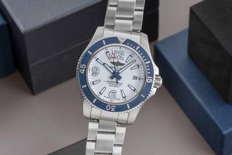 Thumbnail von Breitling Superocean 42 Edelstahl Automatik Herrenuhr Ref. A17366