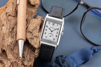 Thumbnail von Jaeger-LeCoultre Reverso Duoface Night & Day Herrenuhr Ref. Q2718410 B&P 2012