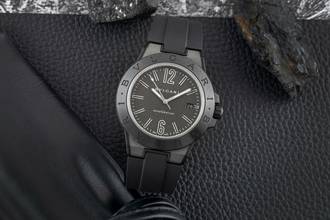 Thumbnail von Bulgari Diagono 41 Magnesium Grey Automatik Ref. DG 41 SMC Box
