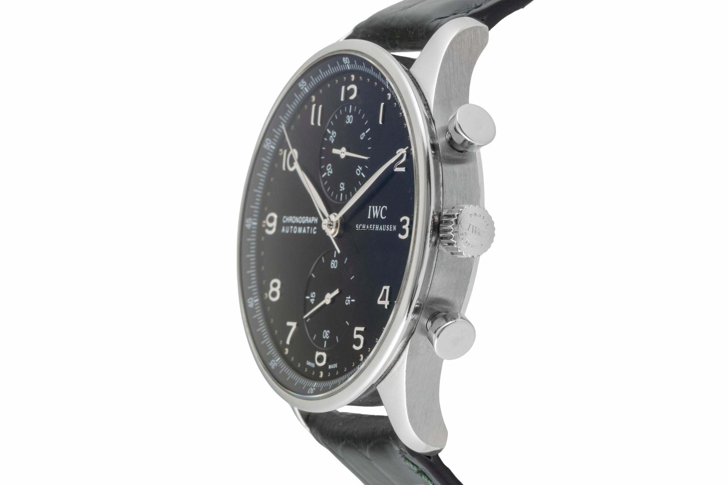 Thumbnail von IWC Portugieser Chronograph Stahl Automatik Ref. IW371447 B&P