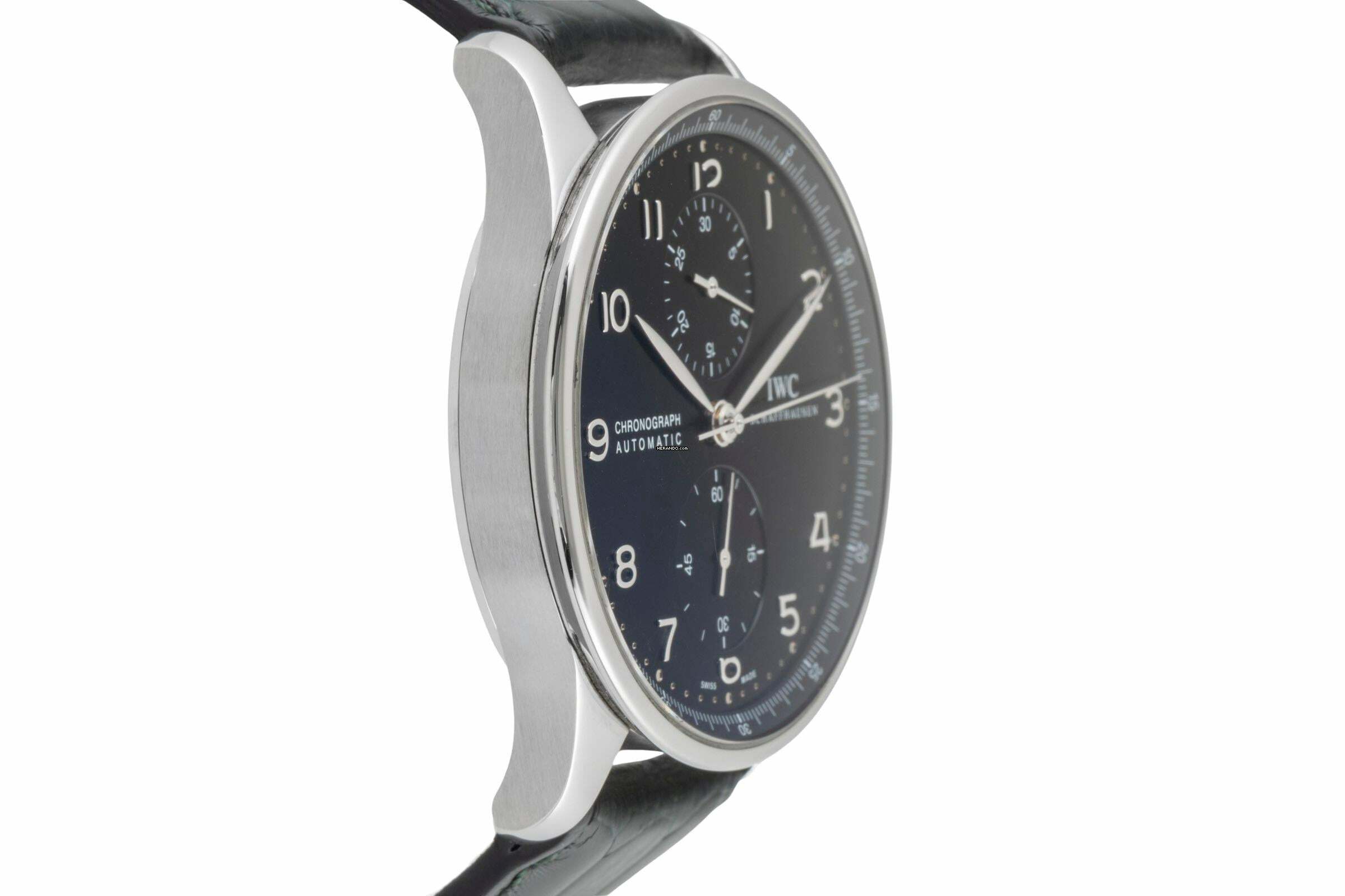 Thumbnail von IWC Portugieser Chronograph Stahl Automatik Ref. IW371447 B&P