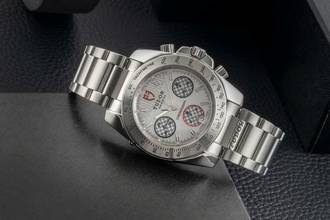Thumbnail von Tudor Sport Chronograph Silver Dial Edelstahl Automatik Ref. 20300 H-Serie