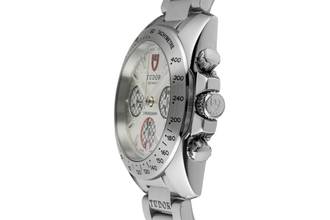 Thumbnail von Tudor Sport Chronograph Silver Dial Edelstahl Automatik Ref. 20300 H-Serie