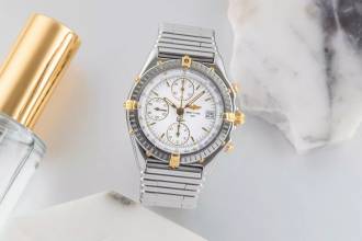 Thumbnail von Breitling Chronomat Chronograph Stahl / Gold Automatik Ref. B13050.1