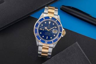 Thumbnail von Rolex Submariner Date Stahl / Gold Herrenuhr Oyster Perpetual Ref. 16613 X-Serie