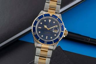 Thumbnail von Rolex Submariner Date Stahl / Gold Herrenuhr Oyster Perpetual Ref. 16613 X-Serie