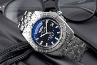 Thumbnail von Breitling Headwind Day-Date Automatik Edelstahl Herrenuhr Ref. A45355 Box