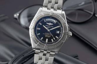 Thumbnail von Breitling Headwind Day-Date Automatik Edelstahl Herrenuhr Ref. A45355 Box