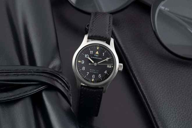  IWC Fliegeruhr Mark XII Lady Black Dial Edelstahl Automatik Damenuhr Ref. IW442101 