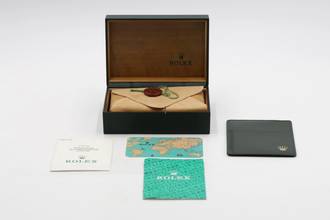 Thumbnail von Rolex Explorer 36 Black Dial Oyster Stahl Automatik Ref.14270 Box & Papiere 1996