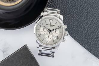 Thumbnail von Montblanc Timewalker Chronograph Stahl Automatik Herrenuhr Ref. M29430 7069