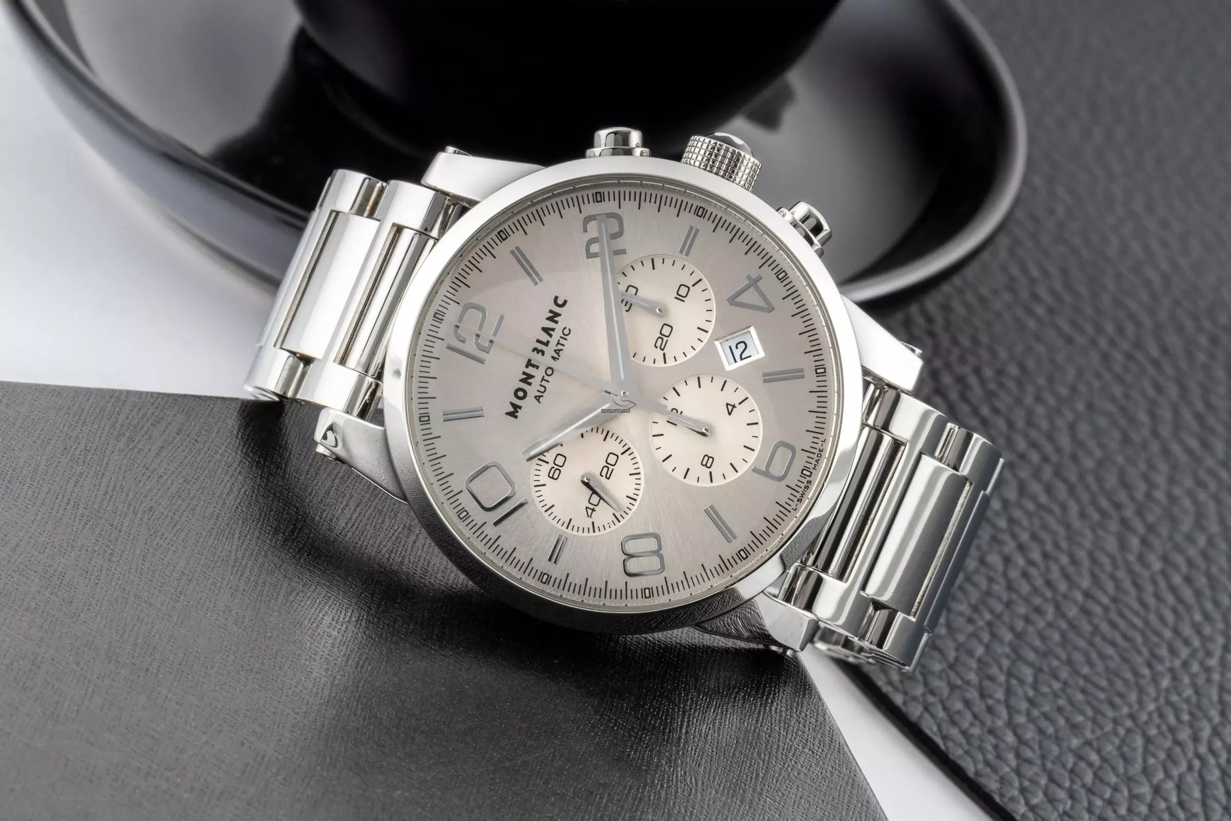 Thumbnail von Montblanc Timewalker Chronograph Stahl Automatik Herrenuhr Ref. M29430 7069