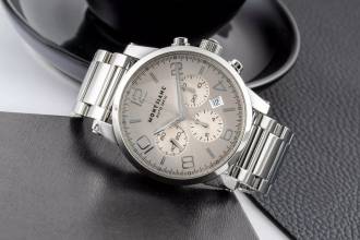 Thumbnail von Montblanc Timewalker Chronograph Stahl Automatik Herrenuhr Ref. M29430 7069