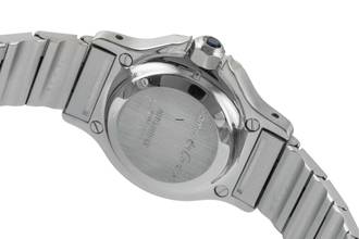 Thumbnail von Cartier Santos Octagon Automatik Edelstahl Damenuhr Ref. 0906 Klassiker