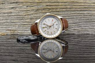 Thumbnail von Breitling Navitimer 1 Automatic 38 U173252 Stahl / Roségold Automatic Full Set 2019