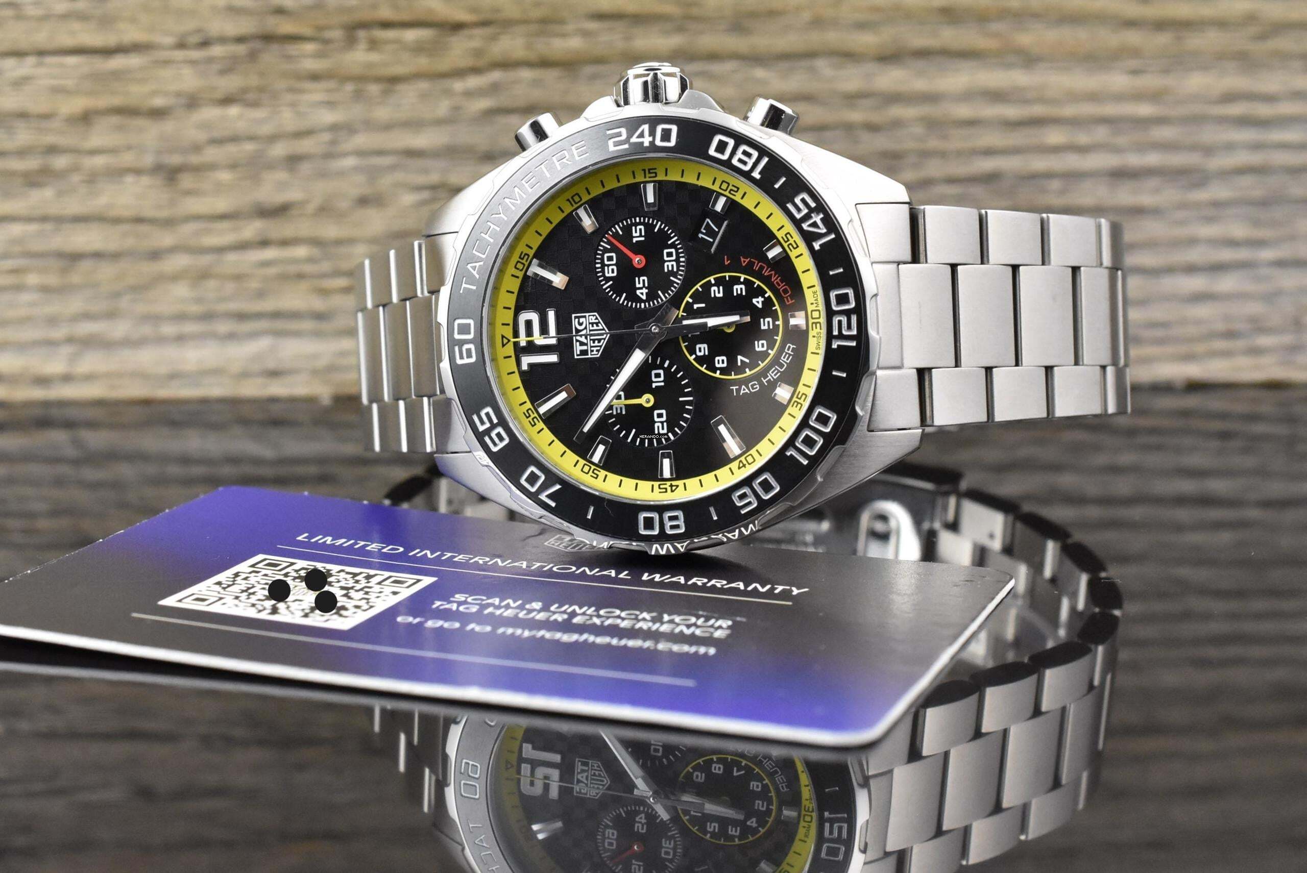 Thumbnail von TAG Heuer Formula 1 Quarz Chronograph 43MM Quartz Carbon Dial