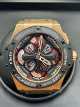 Thumbnail von Hublot King Power Unico Gmt FULL SET WITH BOX AND PAPERS Rosegold Worldtime/GMT/TIMEZONE