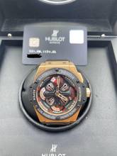 Thumbnail von Hublot King Power Unico Gmt FULL SET WITH BOX AND PAPERS Rosegold Worldtime/GMT/TIMEZONE